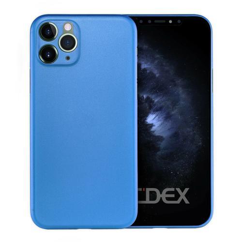 Coque Iphone 11 Pro Ultra Fine Bleu Semi-Transparente Silicone Rigi... on Productcaster.