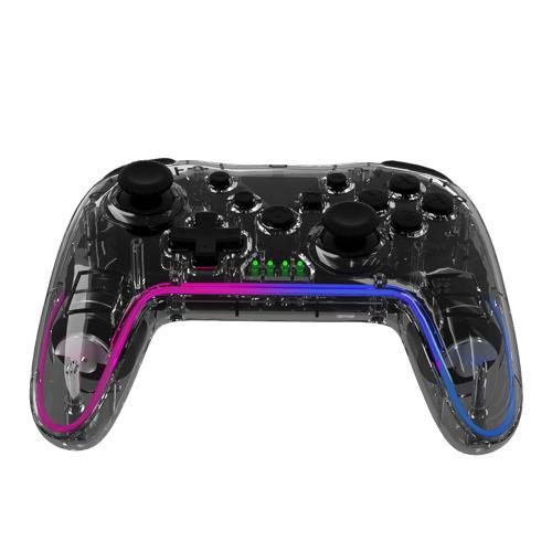 Manette De Jeu Sans Fil Transparente Bluetooth-Compatible4.0 Contrô... on Productcaster.