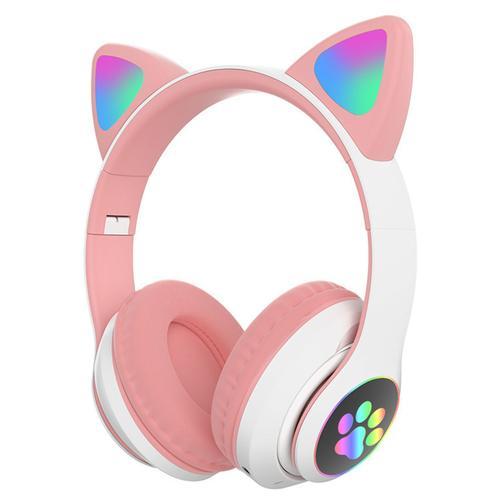 Écouteurs sans fil Bluetooth 5.0 pour enfants, casque d'écoute avec... on Productcaster.