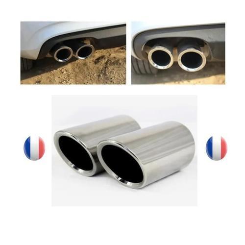 Embout Echappement Silencieux 7,6cm Chromée Sortie Double Pour Golf... on Productcaster.