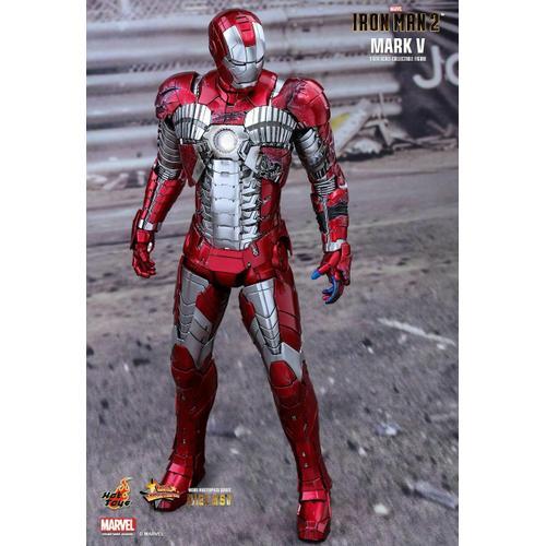 Hot Toys Mms400d18 - Marvel Comics - Iron Man 2 - Iron Man Mark V on Productcaster.