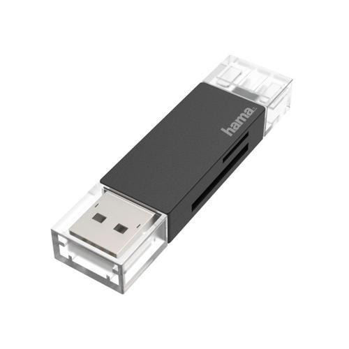 Lecteur de cartes USB, OTG, USB-A + USB-C, USB 3.0, SD/microSD on Productcaster.