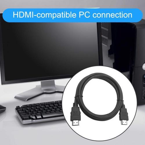 câble compatible HDMI, cordon vidéo pratique et fiable en métal pou... on Productcaster.