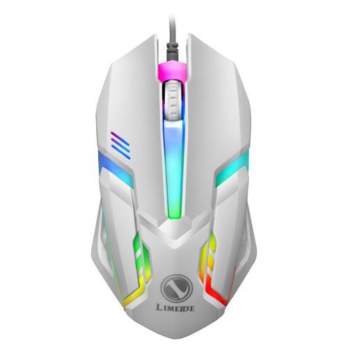 souris filaire S1 e-sports lumineuse rétroéclairée par LED, USB, po... on Productcaster.