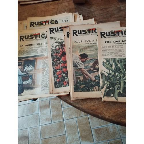 Lot De 16 Journaux Rustica Année 1942 on Productcaster.