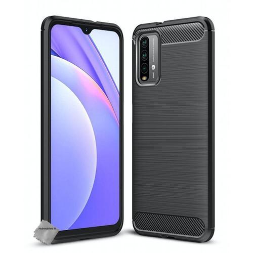 Housse Etui Coque Silicone Gel Carbone Pour Xiaomi Poco M3 + Verre ... on Productcaster.