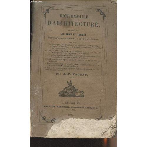 Dictionnaire D Architecture on Productcaster.