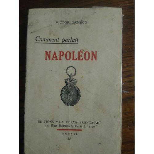 Comment Parlait Napoléon on Productcaster.