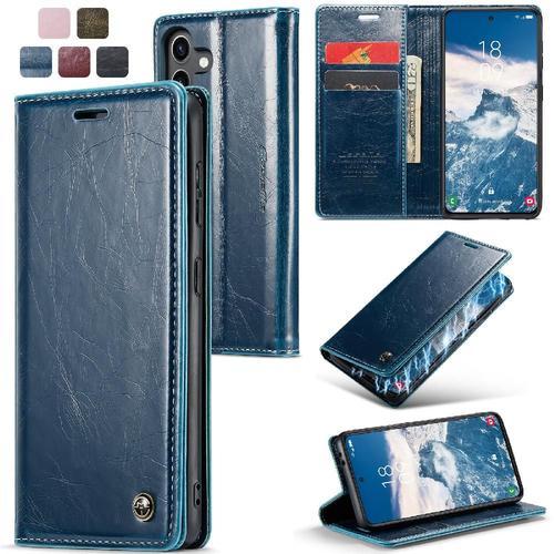 Flip Étui Pour Samsung Galaxy S24 Plus Couverture De Portefeuille R... on Productcaster.