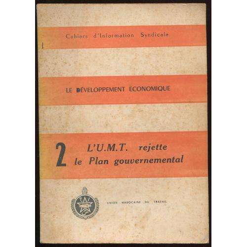 Cahiers D'information Syndicale - Le Développement Économique 2. L'... on Productcaster.