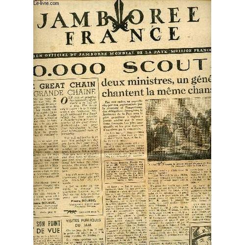 Jamboree France N°5 Dimanche 10 Aout 1947 - 40.000 Scouts Deux Mini... on Productcaster.