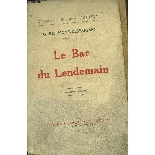 Le Bar Du Lendemain on Productcaster.