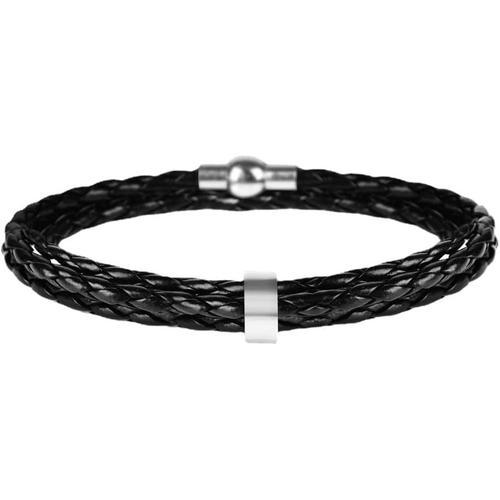 1 Name Bracelet Personnalisé Pour Homme Bracelets Pour Homme Cuir N... on Productcaster.