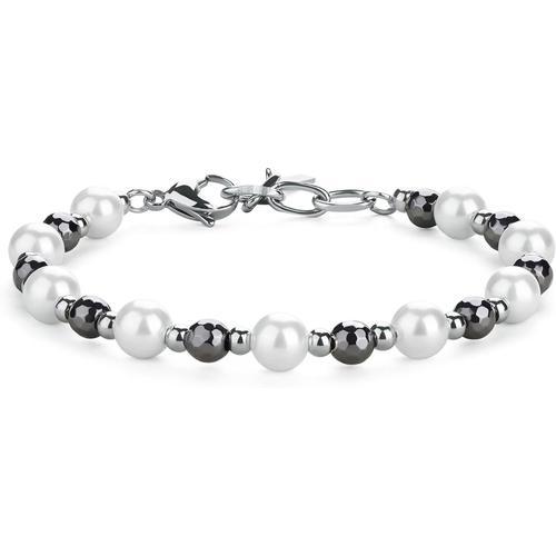 Bracelet Perle Homme Bracelet Perle De Coquillage Homme on Productcaster.