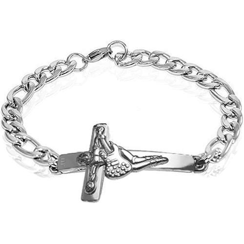 Bracelet Croix Guitare Jh, Bracelet Johnny Hallyday, Vendue À Ses C... on Productcaster.