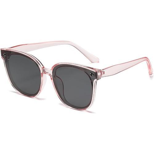 Rose Clair Lunettes De Soleil Carrées Vintage Pour Femmes Et Hommes... on Productcaster.