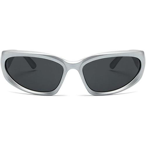 Y2K Lunettes de soleil de sport punk pour femme et homme - Tendance... on Productcaster.