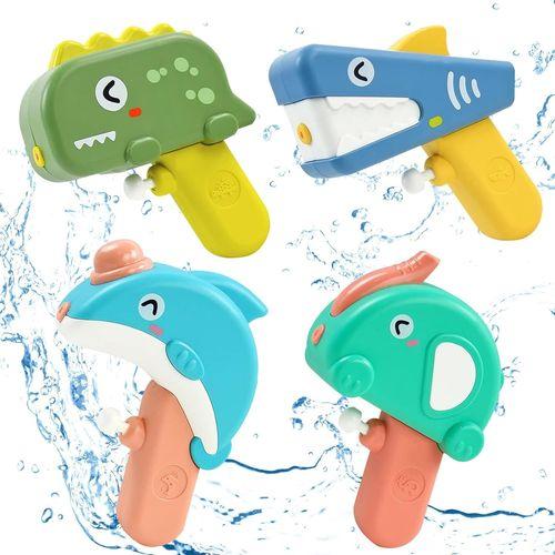 Bleu, Vert 4 Pcs Mini Pistolet À Eau, Squirt Water Gun Pour Enfants... on Productcaster.