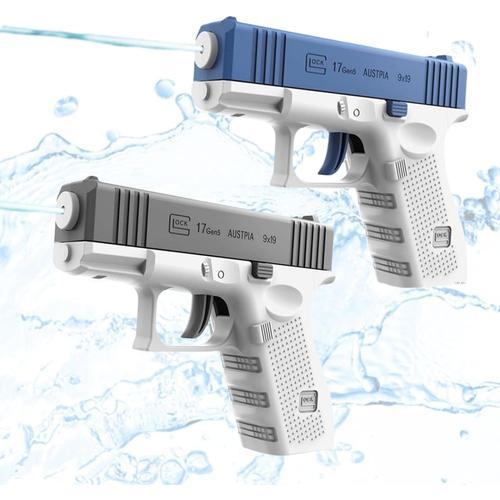 Bleu Gris Pistolet À Eau, 2 Pcs Water Gun, Fusil A Eau, Pistolet À ... on Productcaster.