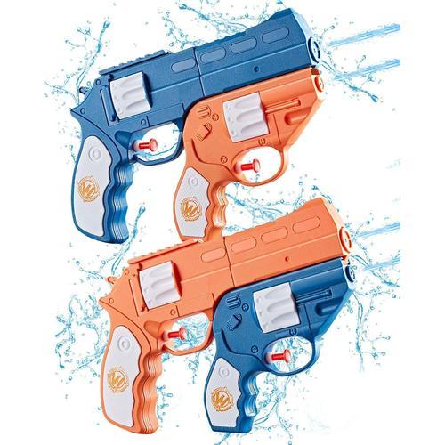 Bleu Et Orange Pistolet A Eau, Lot De 2 Pistolets À Eau Pour Enfant... on Productcaster.