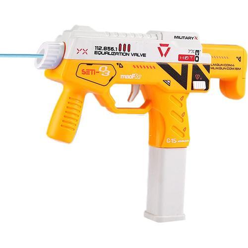 Jaune Pistolet À Eau Électrique D'été, Jouet D'été, Piscine Extérie... on Productcaster.