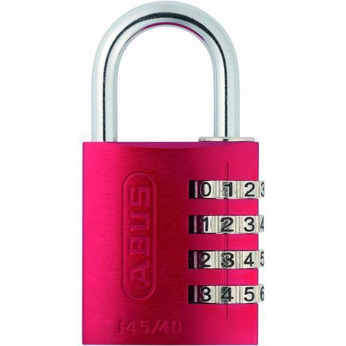 ABUS 488290-145/40_ROJO_B Candado aluminio combinacion 40 mm 4 dígi... on Productcaster.