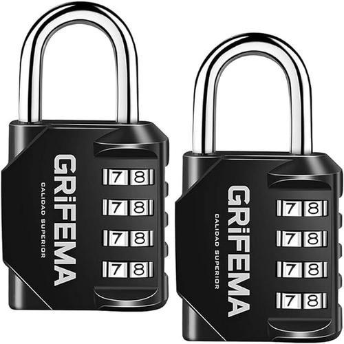 GRIFEMA GA1001, 2 Pièces Cadenas Code 4 Chiffres - Cadenas de Sécur... on Productcaster.