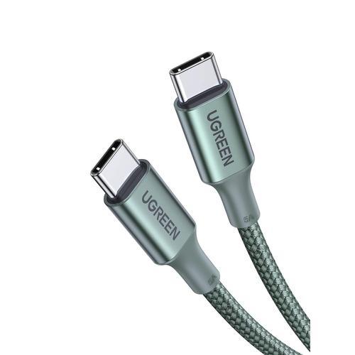 Vert Cable USB C vers USB C PD 100W 5A 20V Cable USB Type C Nylon T... on Productcaster.