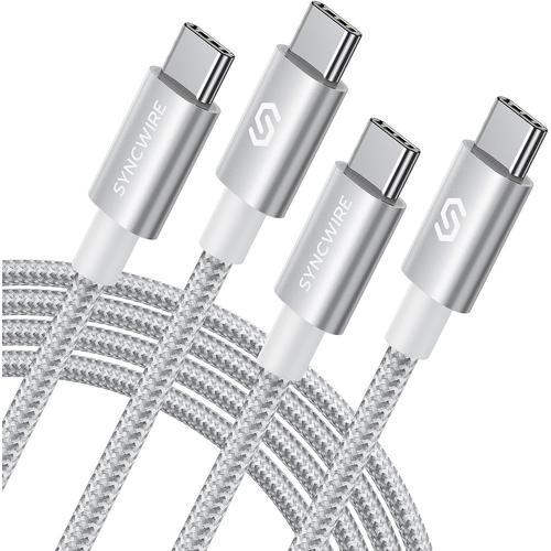 Cable USB C vers USB C Rapide 60W 2-Pack 2M, Cable USB C PD 3.0 QC ... on Productcaster.