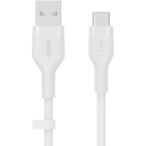 Blanc BoostCharge Flex cable USB-C vers USB-A en silicone, certifié... on Productcaster.