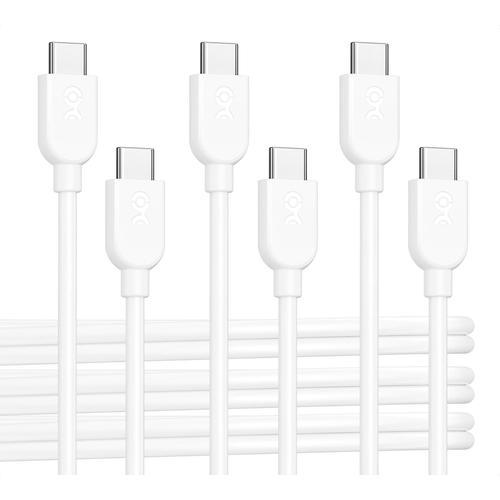 Blanc Lot de 3 cables de charge USB C avec Power Delivery 60W - 0,9... on Productcaster.