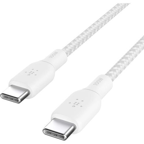 Blanc cable USB-C vers USB-C, Power Delivery 100 W, certification U... on Productcaster.