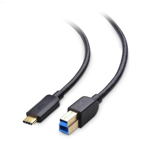 Noir Cable USB C vers USB B 2m (Cable USB B vers USB C/CÃble USB Ty... on Productcaster.