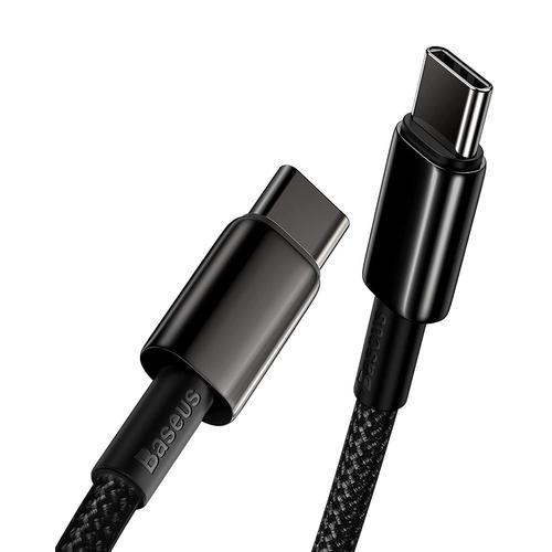 Noir Cable USB C vers USB C Charge Rapide, 100W PD Type C 5A QC 4.0... on Productcaster.