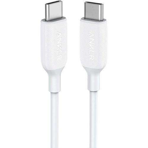 Blanc Cable USB C vers USB C,Cable de Charge Rapide PowerLineIII 90... on Productcaster.