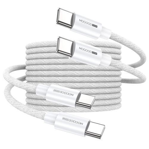 Blanc-100W cable USB C vers USB C, 2 x USB type C 100W PD 3.0 cable... on Productcaster.