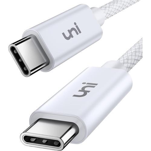 Blanc Cable USB C vers USB C, 100W 3m charge rapide longeur cable t... on Productcaster.