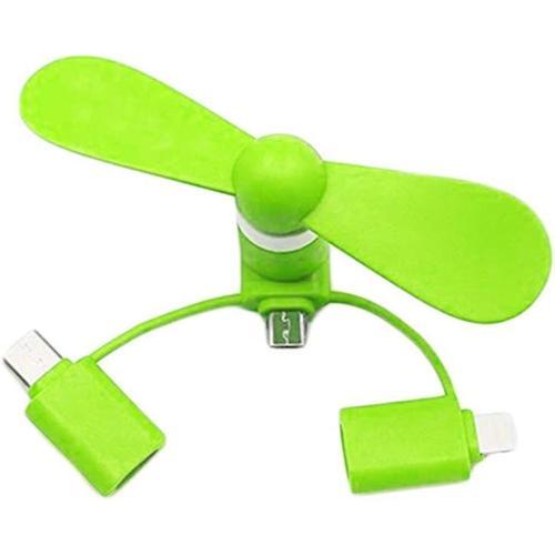 Yirepny Mini ventilateur portable USB 3 en 1 rotatif à 180° compati... on Productcaster.