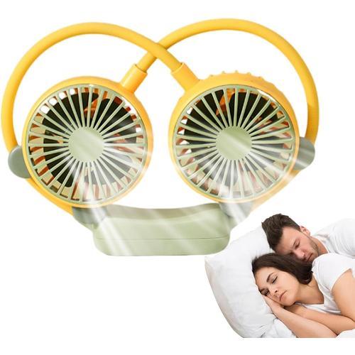 Ventilateur portable de refroidissement, ventilateur de cou portabl... on Productcaster.