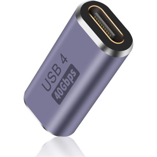 usb c femelle vers femelle USB C Coupler 40Gbps,USB C Femelle à Fem... on Productcaster.