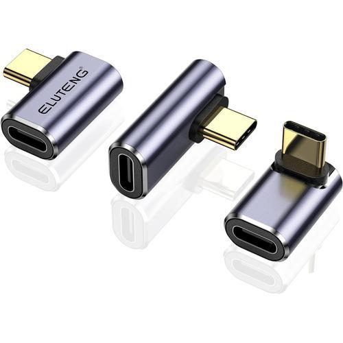 Adaptateur USB C male vers USB C Femelle Lot de 3 L`adaptateurs USB... on Productcaster.