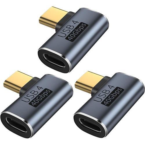 Adaptateur USB C Male vers Femelle (Lot de 3), Adaptateur USB C Cou... on Productcaster.