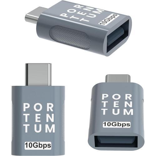 Argent Adaptateur USB C vers USB - 3 unités 3.0 (3.1) Vitesse 10Gb ... on Productcaster.