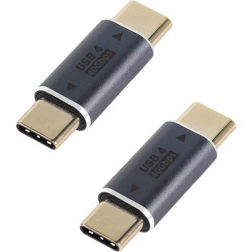 40Gbps USB C male vers USB C male Adaptateur Extension USB4.0 Type ... on Productcaster.