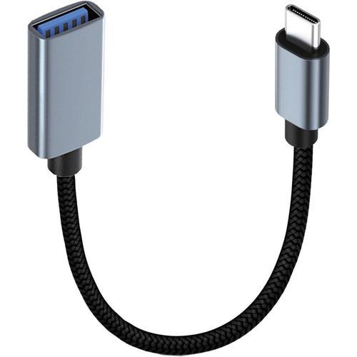 Tête droite. Adaptateur USB C vers USB 3.0 OTG 5 Gbps USB Type C ve... on Productcaster.