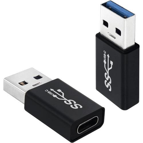 Adaptateur USB C Femelle vers USB Male Lot de 2 Adaptateur USB C ve... on Productcaster.