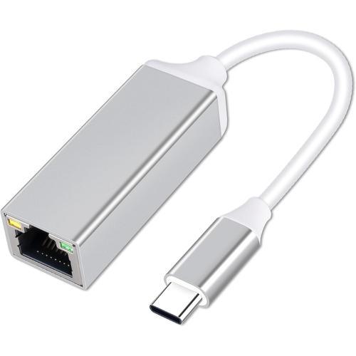 Adaptateur USB C vers Ethernet, Adaptateur Réseau LAN Type-C vers R... on Productcaster.