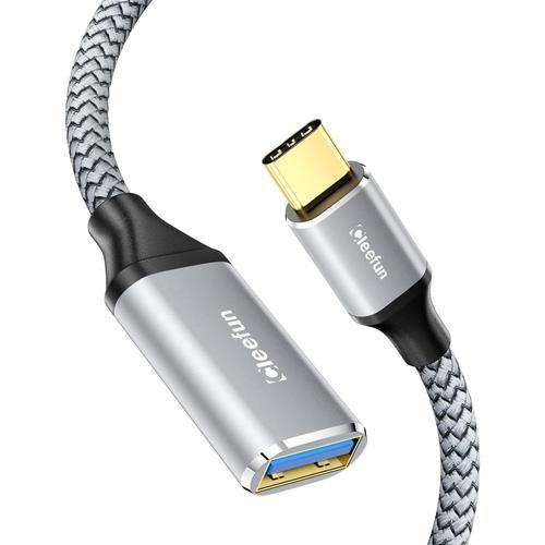 Gris Cable Adaptateur USB C vers USB A 1M, USB 3.0 5Gbps Cable OTG ... on Productcaster.