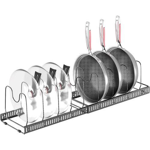 Porte-Casseroles Support Extensible, Organiseur/Rang De Poêle Avec ... on Productcaster.