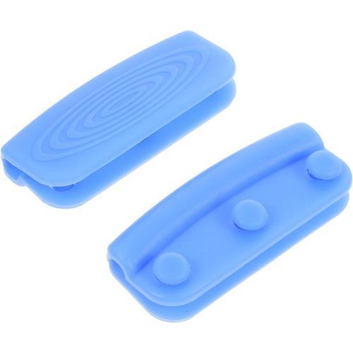 Bleu Support De Poignée D'assistance En Silicone 1 Paire De Couverc... on Productcaster.